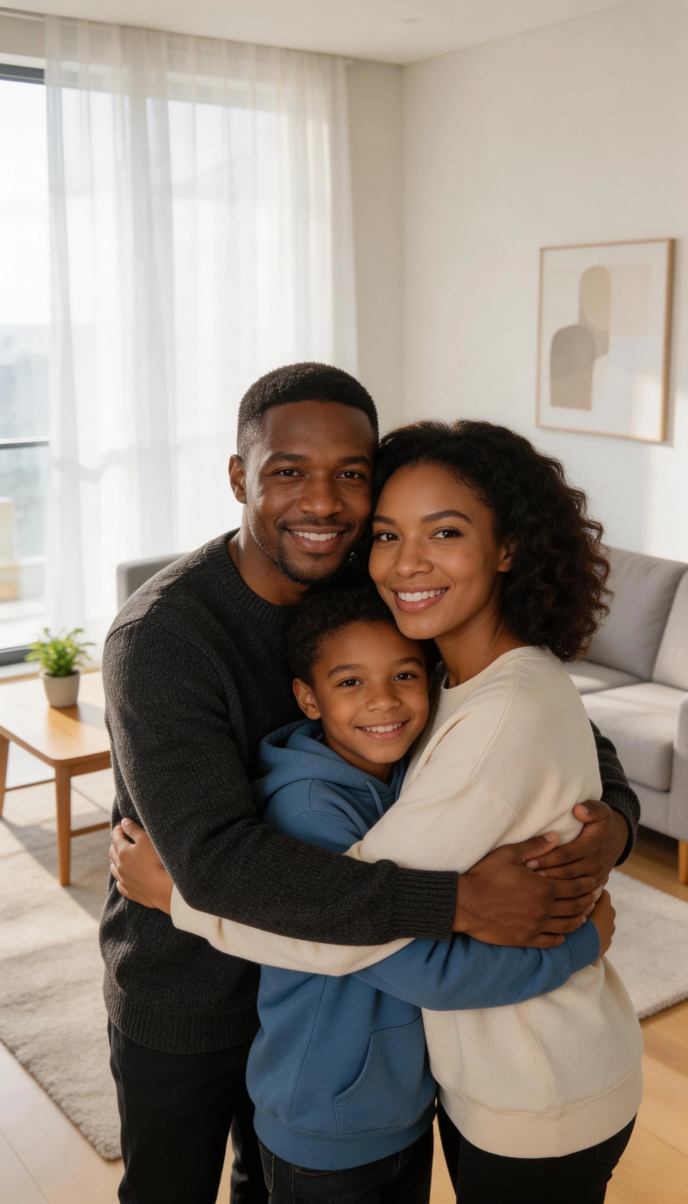 Happy parents with baby 17