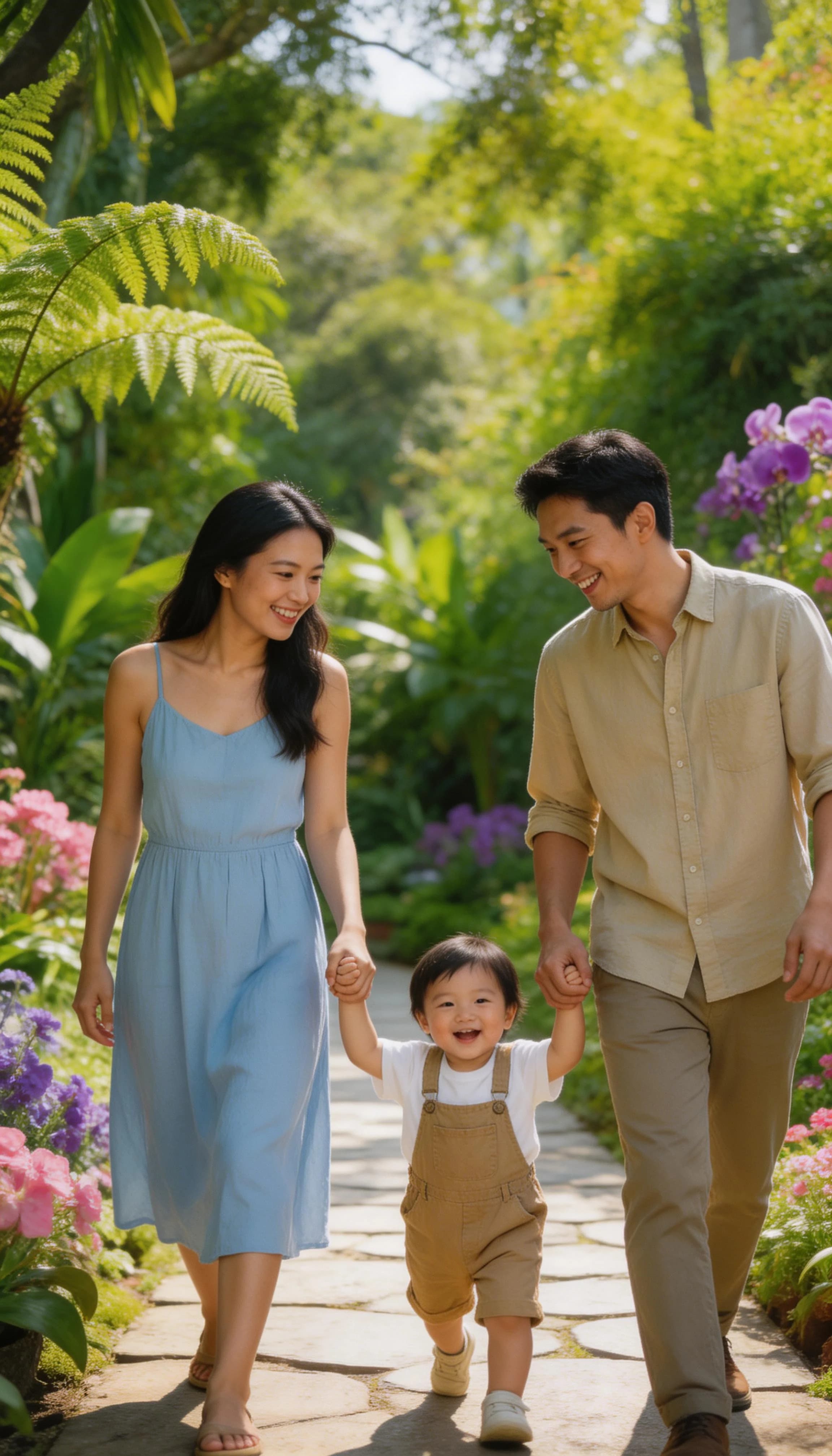 Happy parents with baby 19