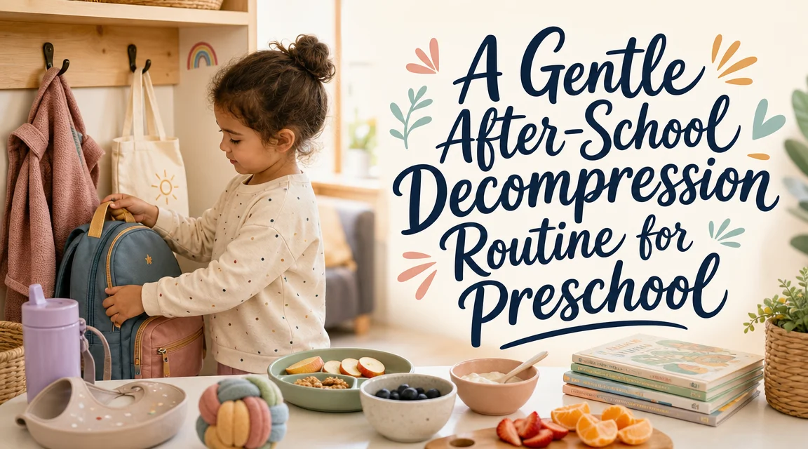 A Gentle After‑School Decompression Routine for Preschool and Kinde cover image for a preschool kindergarten article on BabyNames GO