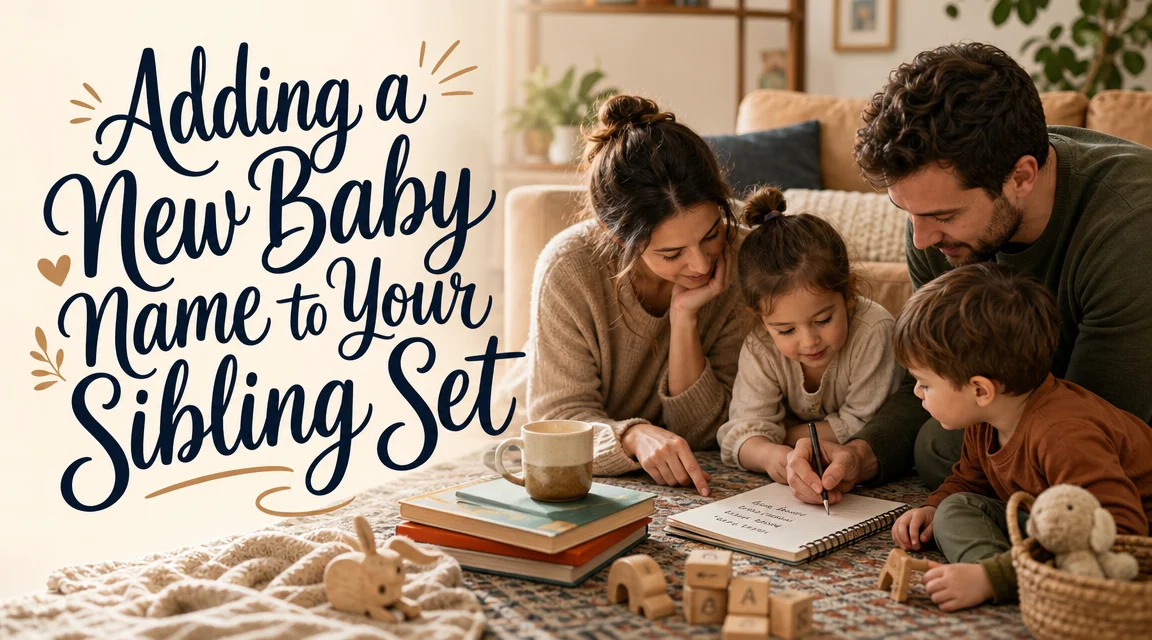 Adding a New Baby Name to Your Sibling Set: A Practical Checklist cover image for a family fit article on BabyNames GO
