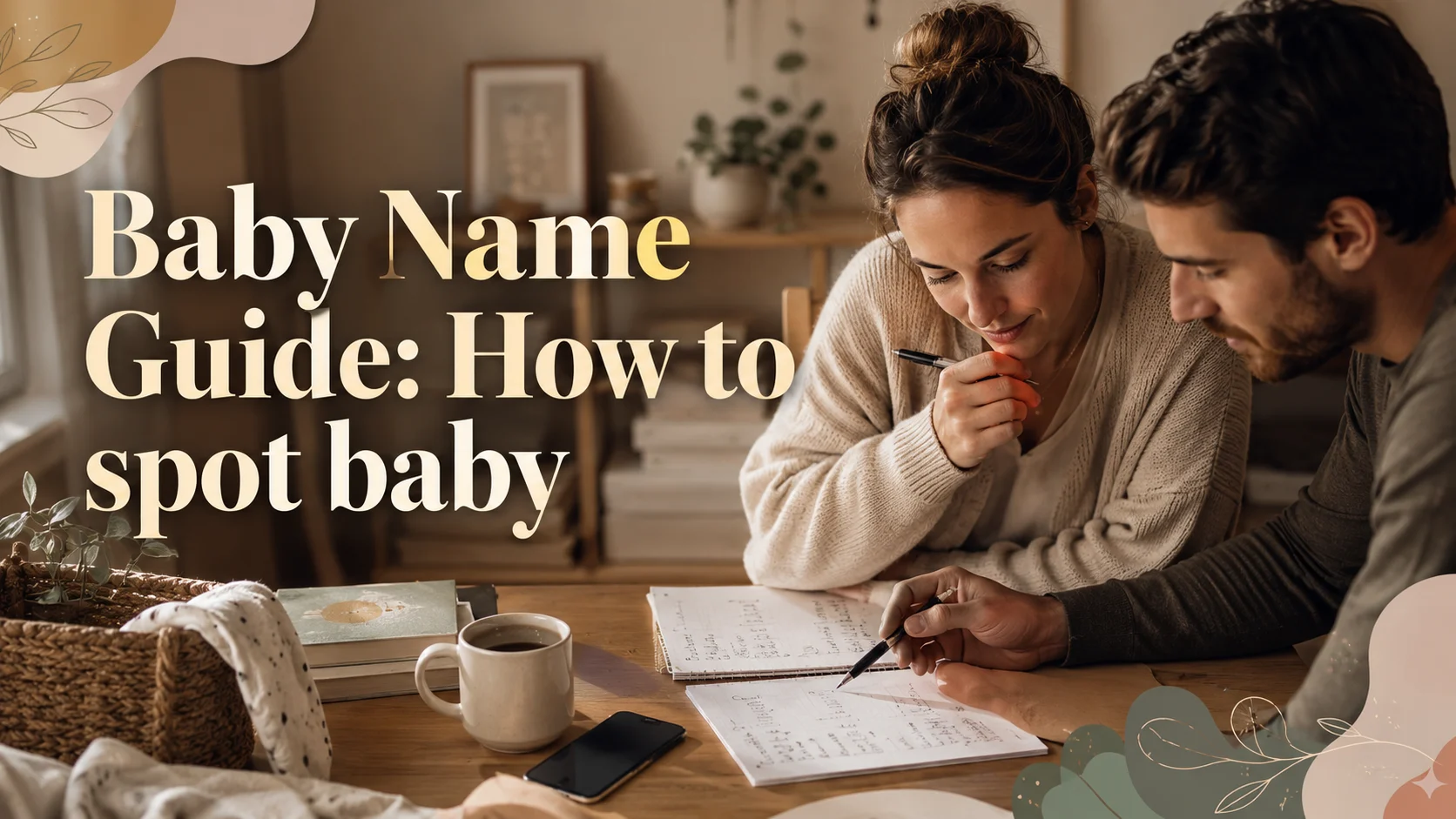 Baby Name Guide: How to spot baby names that feel stylish now but cover image for a naming strategy article on BabyNames GO