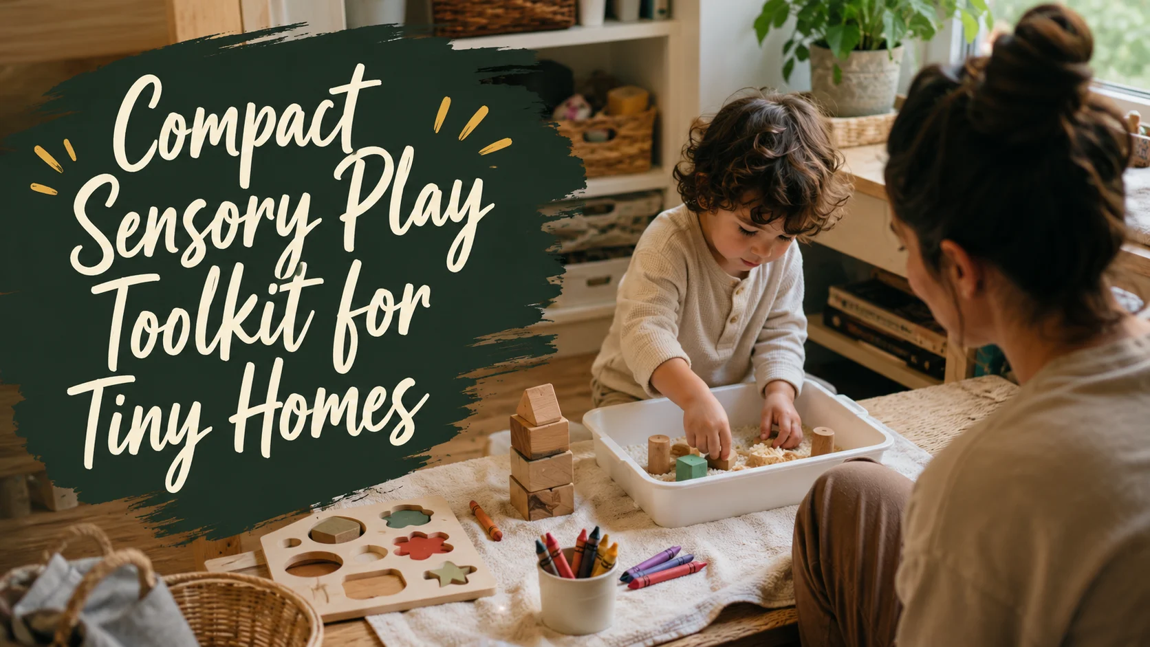 Compact Sensory Play Toolkit for Tiny Homes: Low‑Mess Ideas You cover image for a play learning article on BabyNames GO
