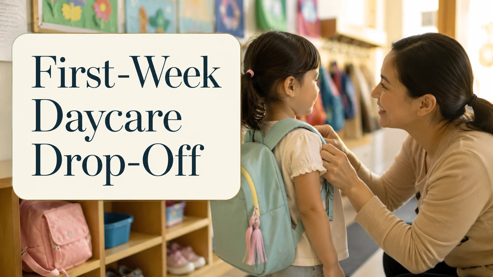 First‑Week Daycare Drop‑Off: A Predictable Morning Routine That cover image for a preschool kindergarten article on BabyNames GO