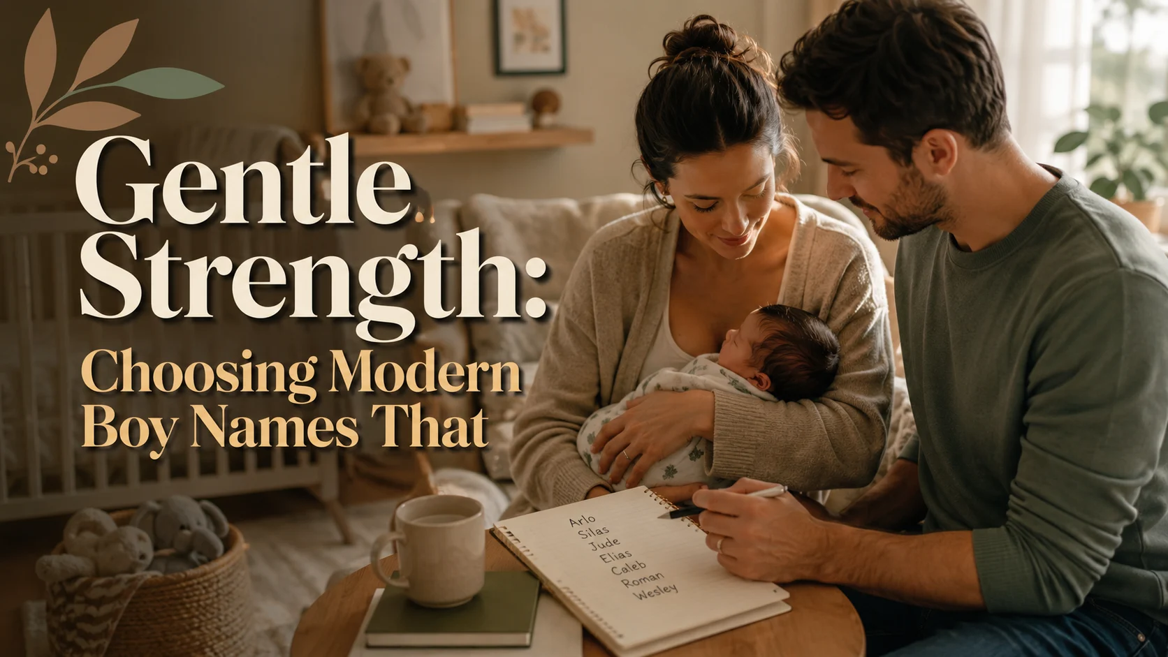 Gentle Strength: Choosing Modern Boy Names That Carry Quiet Power cover image for a boy names article on BabyNames GO