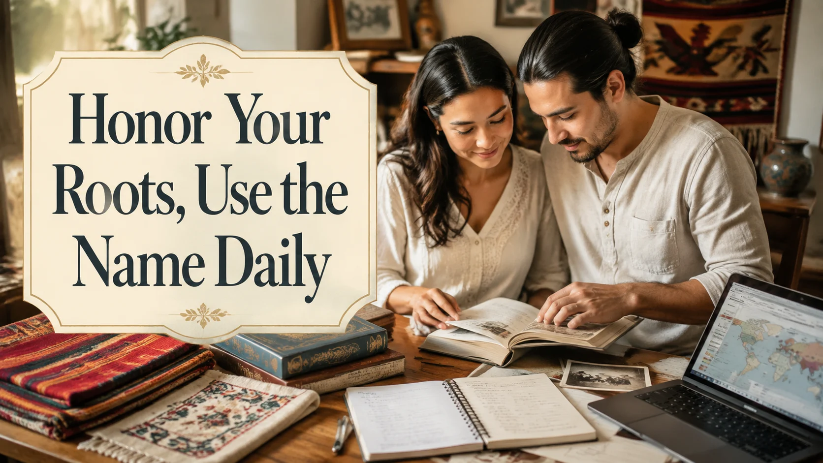 Honor Your Roots, Use the Name Daily: A Practical Guide to Blending cover image for a origin meaning article on BabyNames GO