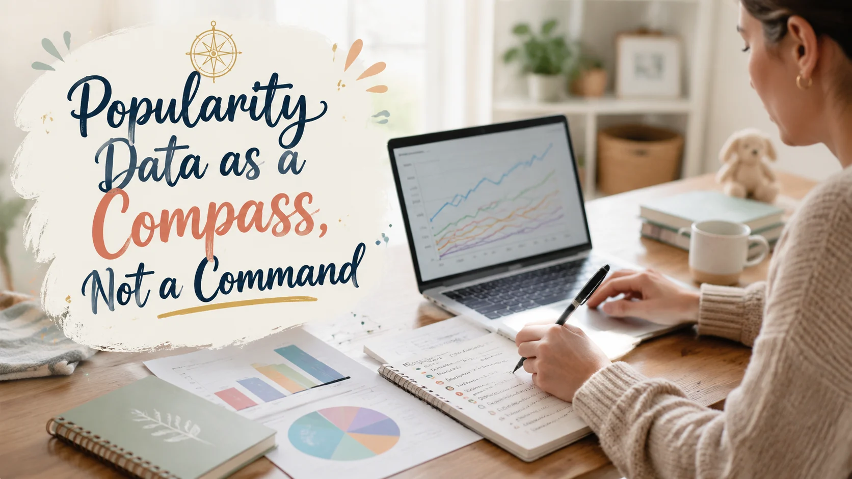Popularity Data as a Compass, Not a Command: Practical Steps for cover image for a trends 2026 article on BabyNames GO