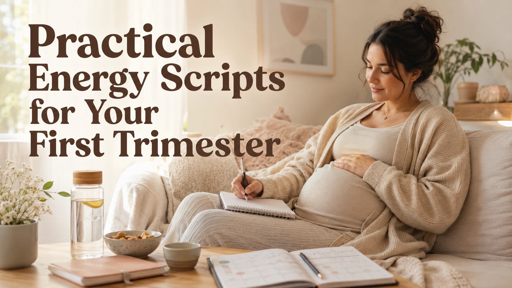 Practical Energy Scripts for Your First Trimester: Workdays, Errand cover image for a pregnancy first trimester article on BabyNames GO