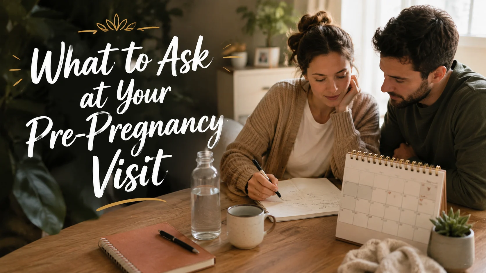 What to Ask at Your Pre-Pregnancy Visit: Clear Questions That Turn cover image for a pregnancy prep article on BabyNames GO