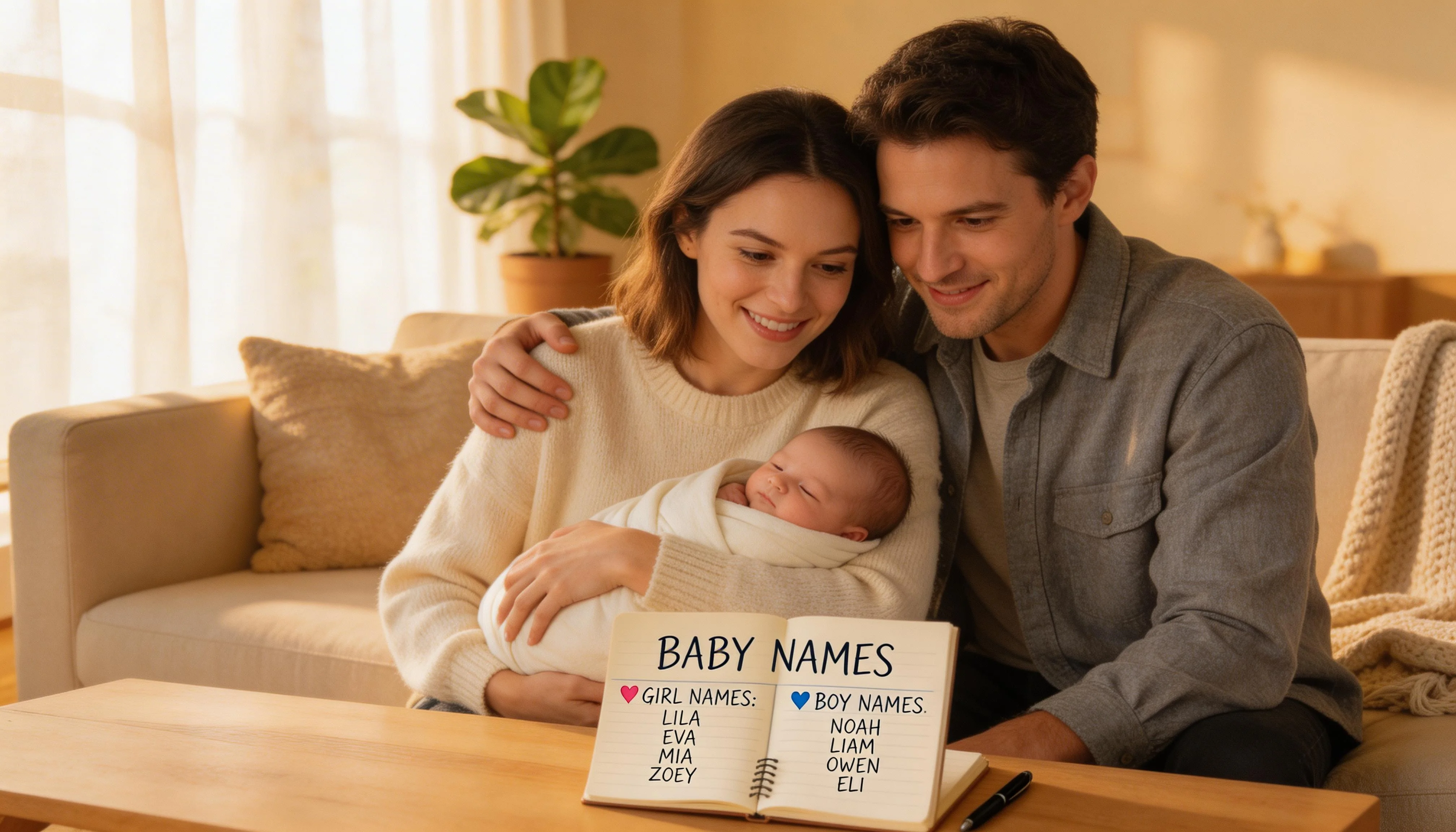 How To Pick A Baby Name Without Regret cover image for a naming strategy article on BabyNames GO